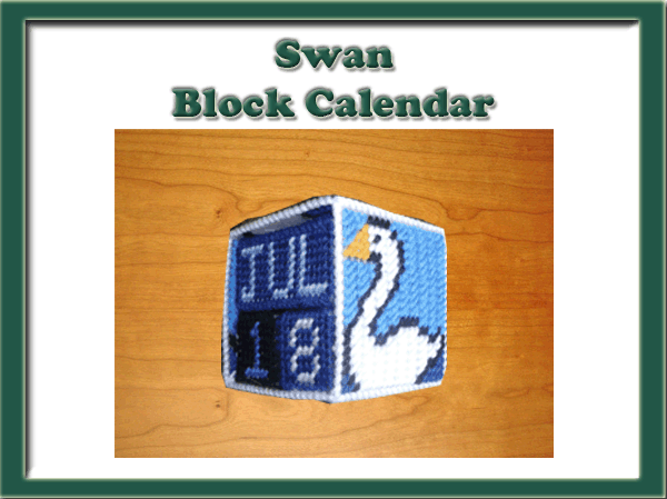 Swan Block Calendar