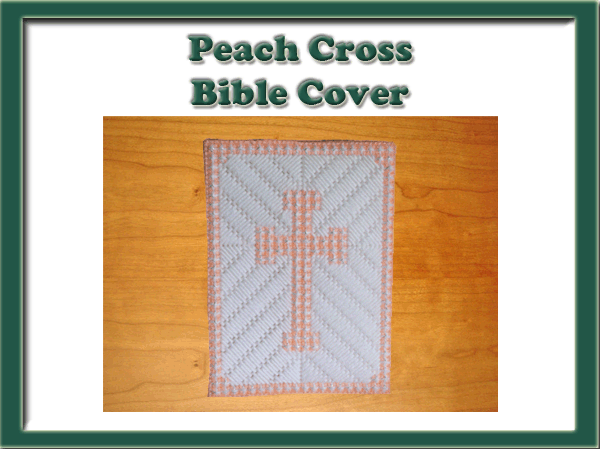 Peach Bible Cover