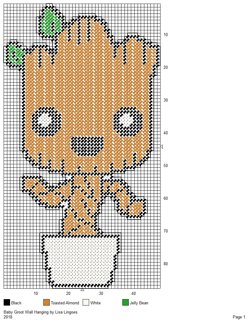 Baby Groot Wall Hanging